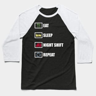 Night Shift Nurse Gift Baseball T-Shirt